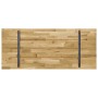 Piano del Tavolo Massello di Rovere Rettangolare 23mm 120x60 cm