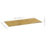 Piano del Tavolo Massello di Rovere Rettangolare 23mm 120x60 cm