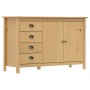 Credenza Hill Marrone Miele 130x40x80 cm in Legno di Pino