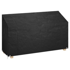 Copri Panca da Giardino 12 Occhielli 210x70x70/88cm Polietilene