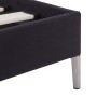 Giroletto Nero in Tessuto 90x200 cm