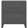 Classificatore Industriale Antracite 75x40x80 cm in Acciaio