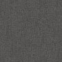 Poggiapiedi Grigio Scuro 60x60x36 cm in Tessuto e Similpelle