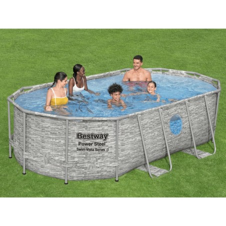 Bestway Set Piscina Power Steel 427x250x100 cm