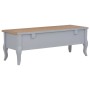 280048 Mobile Porta TV Grigio 100x35x35 cm in Legno