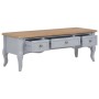 280048 Mobile Porta TV Grigio 100x35x35 cm in Legno