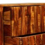 Credenza in Legno Massello di Sheesham 160x45x70 cm