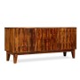 Credenza in Legno Massello di Sheesham 160x45x70 cm