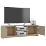 Mobile Porta TV Rovere Sonoma 120x30x37,5 cm Legno Multistrato