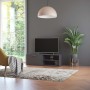 Mobile Porta TV Grigio 120x34x37 cm in Legno Multistrato