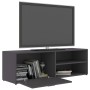 Mobile Porta TV Grigio 120x34x37 cm in Legno Multistrato