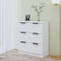 Credenza Bianca 60x30x70 cm in Legno Multistrato