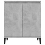 Credenza Grigio Cemento 60x35x70 cm in Legno Multistrato