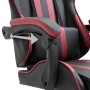 Sedia da Gaming Rosso Vino in Similpelle