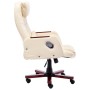 Sedia da Ufficio Crema in Similpelle