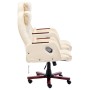 Sedia da Ufficio Crema in Similpelle