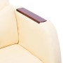Sedia da Ufficio Crema in Similpelle