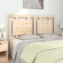 Testiera per Letto 140,5x4x100 cm in Legno Massello di Pino