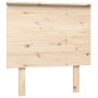 Testiera per Letto 79x6x82,5 cm Legno Massello di Pino