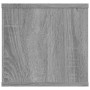 Mensola a Muro Grigio Sonoma 102x30x29 cm Legno Multistrato