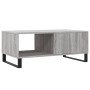 Tavolino Salotto Grigio Sonoma 90x50x36,5 cm Legno Multistrato