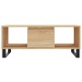 Tavolino Salotto Rovere Sonoma 90x50x36,5 cm Legno Multistrato