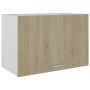 Mobile Pensile Rovere Sonoma 60x31x40 cm in Legno Multistrato