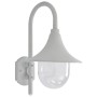 Lampada da Parete da Giardino E27 42 cm in Alluminio Bianco