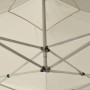 Gazebo Professionale Pieghevole in Alluminio 3x3m Crema