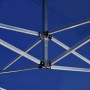 Gazebo Professionale Pieghevole Pareti Alluminio 4,5x3m Blu