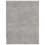 Comodini 2 pz Grigio Cemento 40x30x40 cm in Legno Multistrato