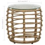 Set da Bistrot 3 pz in Polyrattan Rovere