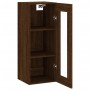 Mobile a Parete Rovere Marrone 34,5x34x90 cm