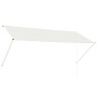 Tenda da Sole Retrattile 300x150 cm Crema