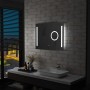 Specchio LED da Bagno con Sensore Tattile 80x60 cm