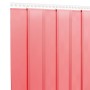 Tenda per Porte Rossa 300 mm x 2,6 mm 10 m in PVC