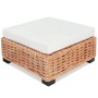Set Divano 16 pz in Rattan Naturale