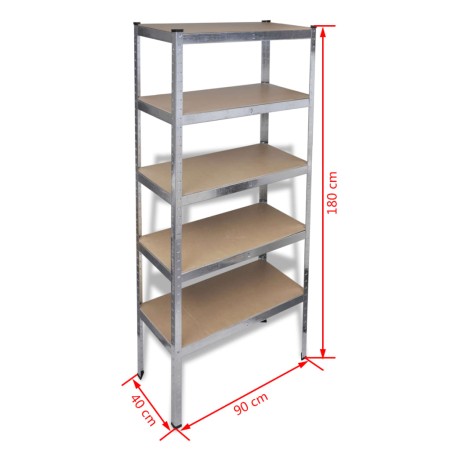 Scaffali per Garage 10 pz