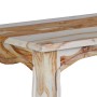 Tavolo Consolle in Legno Massello di Sheesham 110x40x76 cm