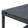 Scaffali 2 pz 125 kg 60x30x180 cm Nero in Plastica
