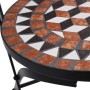 Set Bistrò 3 pz con Mosaico in Ceramica Terracotta