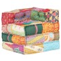 Pouf Modulare in Tessuto Patchwork