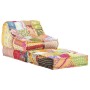 Pouf Modulare in Tessuto Patchwork