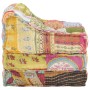 Pouf Modulare in Tessuto Patchwork