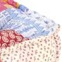 Pouf Modulare in Tessuto Patchwork