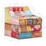 Pouf Modulare in Tessuto Patchwork