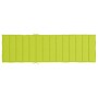 Cuscino per Lettino Verde Intenso 200x60x3 cm in Tessuto Oxford