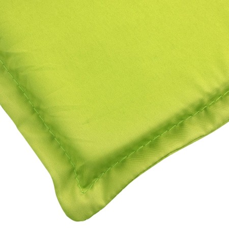 Cuscino per Lettino Verde Intenso 200x60x3 cm in Tessuto Oxford