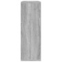 Mensola a Muro Grigio Sonoma 104x20x58,5 cm Legno Multistrato