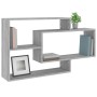 Mensola a Muro Grigio Sonoma 104x20x58,5 cm Legno Multistrato